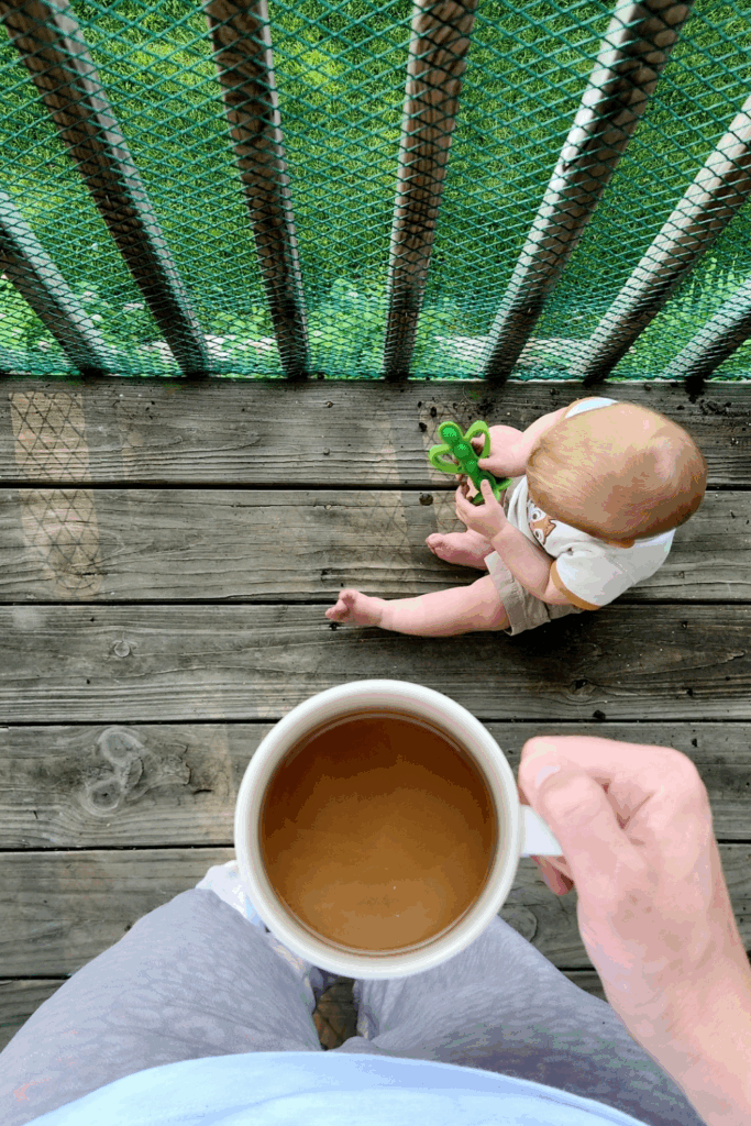coffee and baby boy